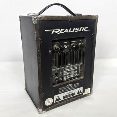 Radio Shack - Realistic MPS-20 Portable Amplified Speaker System - Black image 8
