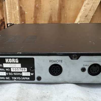 Korg M3R Keyboard Synthesizer Sound Module - New Battery - Needs Sounds image 9