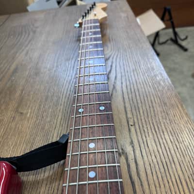Warmoth/Fender Baritone 2022 - Candy Apple Red image 3