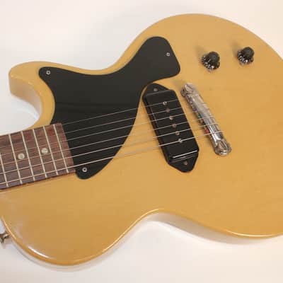 1958 Gibson Les Paul Jr TV Model • Single Cut • 1958 • Limed Mahogany • Completely Original image 8