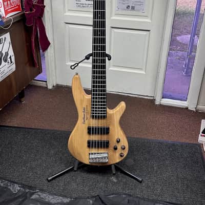 Used Glarry 6 String Bass Guitar DaVinci Cold Aggressive Groove Burlywood w/ gig bag Local Pickup Item image 2