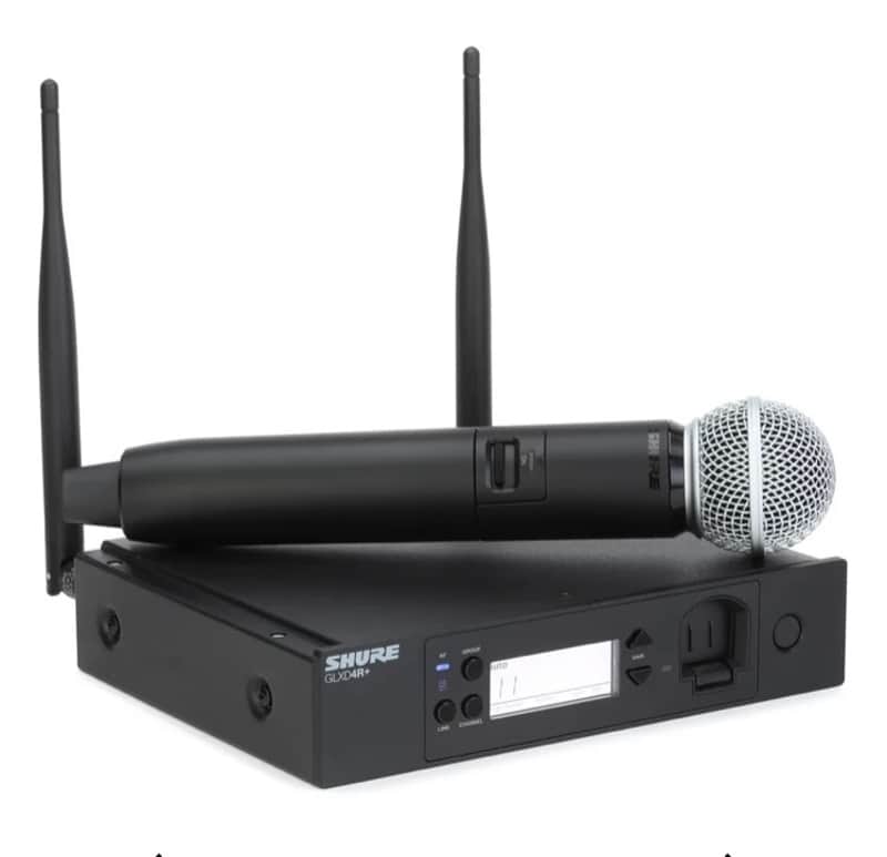 Shure- GLXD24R+/SM58-Z3 Digital Wireless System with SM58 Capsule image 1