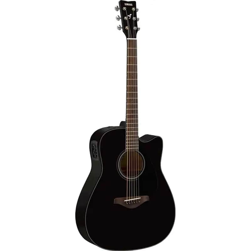 Yamaha FGX800C SDB Black image 1