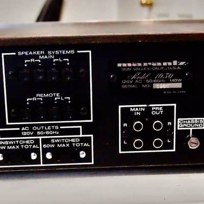 Marantz 1090 Integrated Amplifier | Reverb