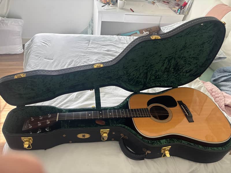 1990 C.F. Martin Custom Shop Dreadnought Acoustic Guitar — D-28 Style, Indian Rosewood/Sitka Spruce image 1