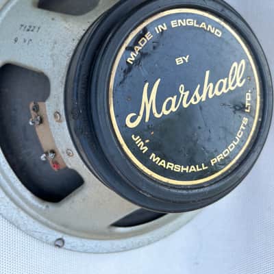 Celestion Guitar Speaker T1221 needs Reconing Jim Marshall Late 70's - Black image 1
