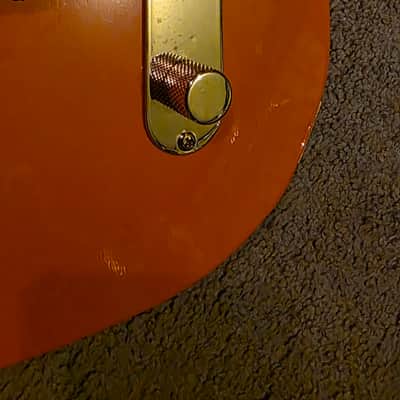 Custom Telecaster style 2014 - Gloss Hotrod Orange image 9