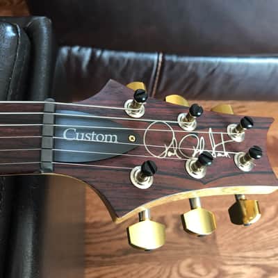 Paul Reed Smith 2015 PRS Custom 24 MSL Limited Wood Library, Blue Fade, Artist Top, Korina neck, Gre image 4