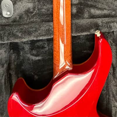 MJ (Mark Johnson) Mirage 1995 – Cherry Red – New Old Stock / Unplayed – USA Boutique – OHSC image 13