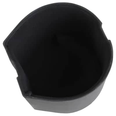 SKB 4" x 14" Snare Case with Padded Interior, D-Shaped Drum Design, and Molded in Feet for Upright Positioning and Stability, Black image 9
