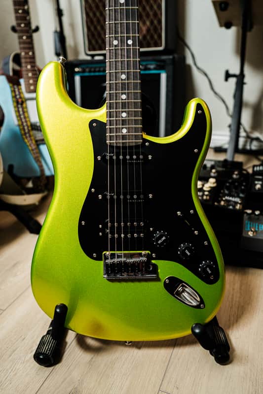 Fender American Ultra II Stratocaster HSS Solar Flare Ebony Board