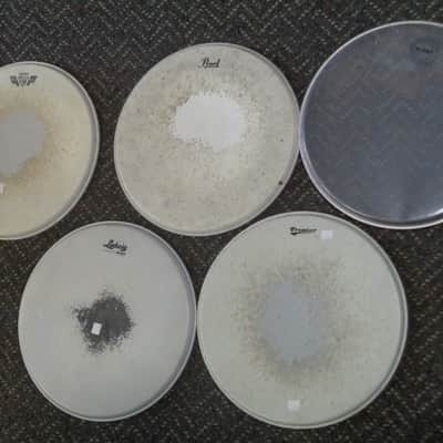 used Miscellaneous lot of 13 14" drum heads image 3