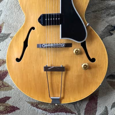 1956 Gibson ES-225N Natural Blonde image 3