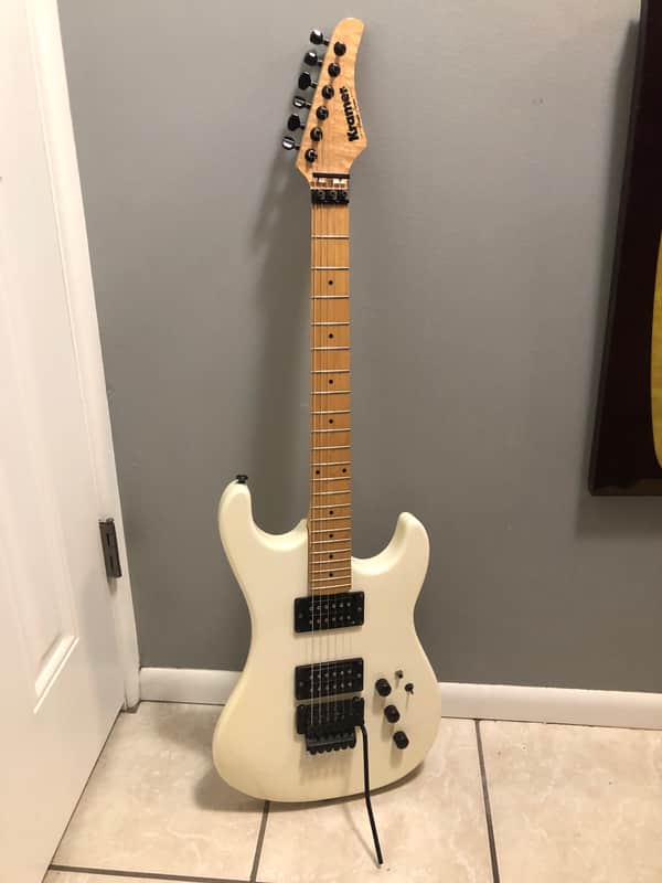 Kramer Pacer Reissue Electric Guitar w/Floyd Rose Tremolo System 1980s image 1