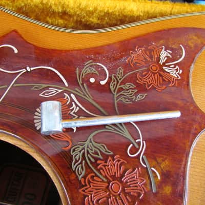 Yamaha FG-300 Orange Label Natural Finish Early 70's? Yamaha FG-300 W/Original Hardshell Case Cool! image 11