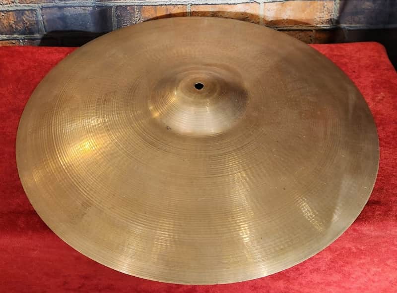 A. Zildjian 21" 50’s Stamp Ride Cymbal image 1