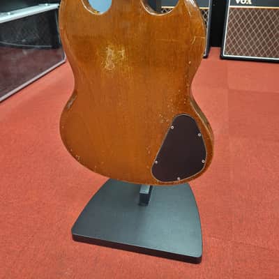 Gibson SG Standard Left Hand with Ebony Fretboard and Bigsby 1972 - 1985 - Walnut image 13