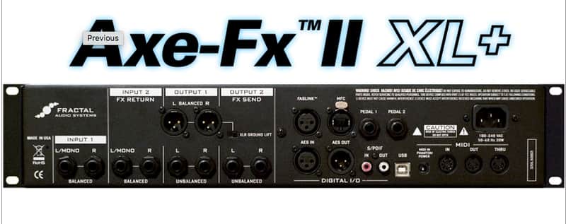 Fractal Audio Axe-Fx II XL+ Preamp/FX Processor | Reverb