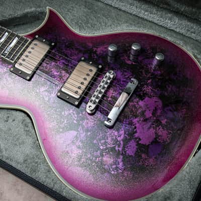 ESP MIJ Custom Shop Original Series Eclipse CTM/DB "Purple Peel + Ebony" (2024) image 2