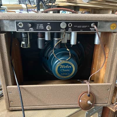 Fender Princeton 6G2 Brownface 12-Watt 1x10" Guitar Combo 1961 - 1963 - Brown image 7