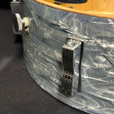 Ludwig Pioneer Snare Drum 14" x 5" 1968 - Sky Blue Pearl image 21