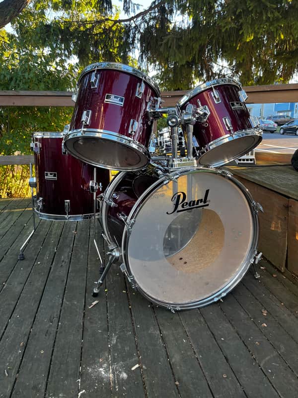Pearl Export late 70s/early 80s Dark red image 1