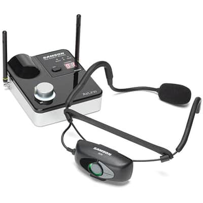Samson Audio AirLine 99m AH9 Fitness Headset System Micro UHF Wireless System D-Band image 2