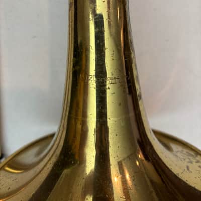 Blessing Tenor Trombone — SN 494710 — Fair condition, original case & mouthpiece image 16