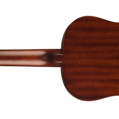 Gretsch Deltoluxe Parlor Walnut FB Tortoiseshell Pickguard Black Top image 2