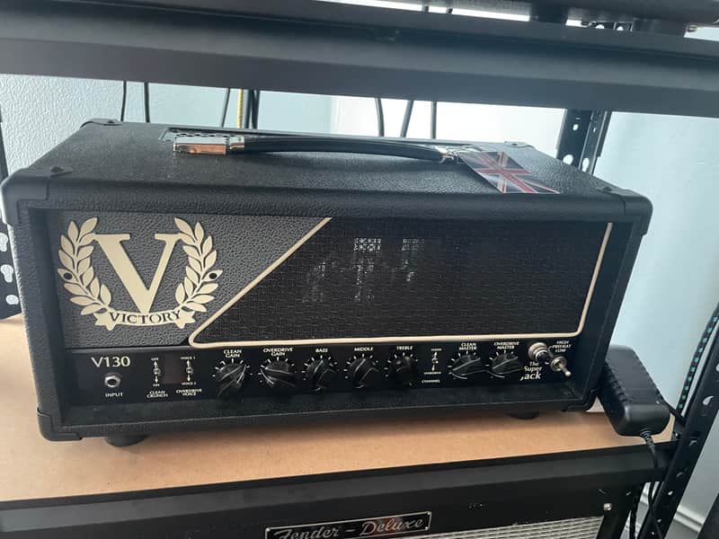 Victory Amps V130 The Super Jack 2-Channel 100-Watt Guitar Amp Head 2020 - Present - Black image 1