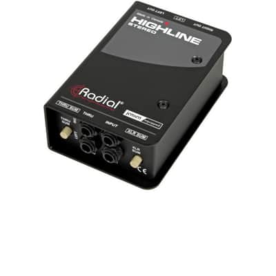 RADIAL ENGINEERING HIGHLINE STEREO Boîtes de direct - Isolateur Stéréo pour Simulateur Ampli image 1