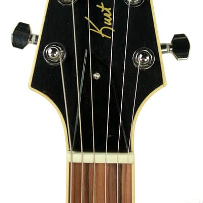 Kurt Wilson Semi-Hollow KW-S7DXL in Trans Amber 13116 image 9