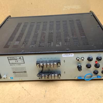 Monacor  PA 1202 power amp mixer rack 19”  powered mixer image 6