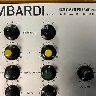 Lombardi D.J. Consolle VINTAGE  original ITALY … image 12