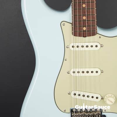 Fender Vintage Custom 59 Stratocaster Time Capsule Faded Aged 2025 - Sonic Blue (COD 1871NG) image 3
