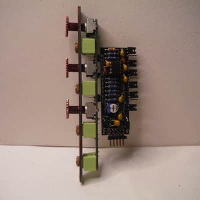 Zlob Modular Minimix Mint+ steampunk Active Mixer -2hp Black/Bronz image 3