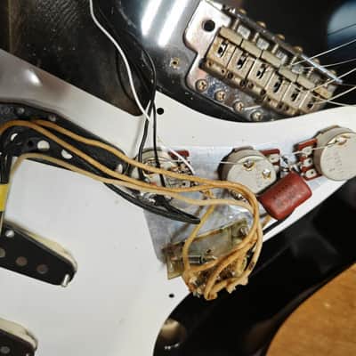 Fender Japan Stratocaster ST57-115 Black 1980's Electric Guitar Made in Japan, V4321 image 21