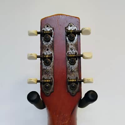 Harmony H927 "Stella" Parlor Tailpiece Guitar - 1960s - Natural - AS-IS image 23