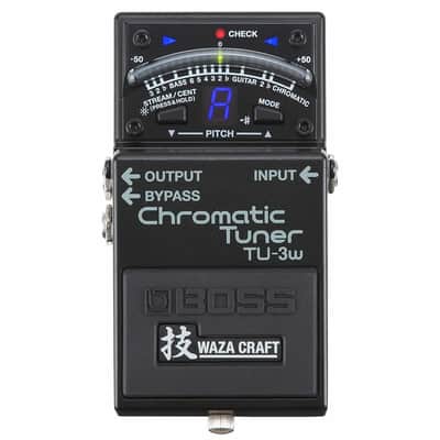 Boss TU-3W Waza Craft Pedal Chromatic Tuner with Buffer image 1