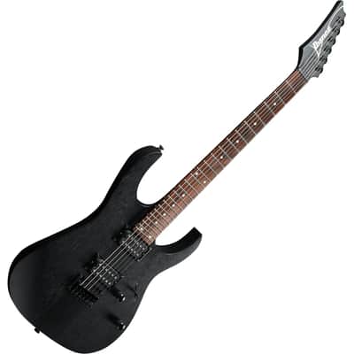 Ibanez RGRT421WK RG Standard Electric Guitar — Weathered Black image 3