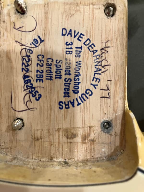 DEARNALEY STRATOCASTER 1999 - OUTSTANDING BIRDSEYE MAPLE AND BLONDE, GREAT SOUND AND PLAYABILITY image 1
