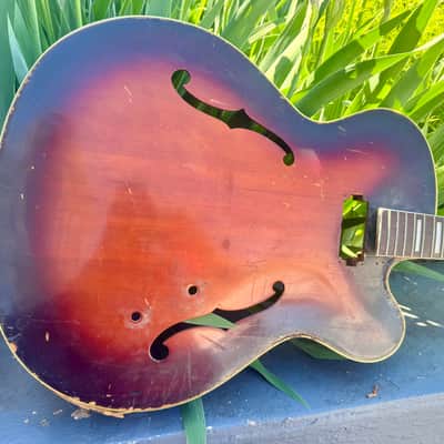 Guild single cut Husk - Sunburst image 3