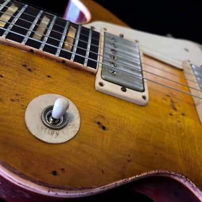 Gibson Custom Shop Tom Doyle "TIME MACHINE" #79 “SUPER PREMIUM” Historic Aged '58 Les Paul ~ R8 w/Doyle Coils PAF – Vintage Plaintop 59 R9 image 21