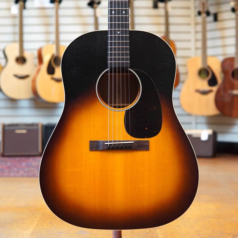 Martin DSS-17 Whiskey Sunset Slope Shoulder Dreadnought Acoustic Guitar Whiskey Sunset w/Padded Gig Bag image 1