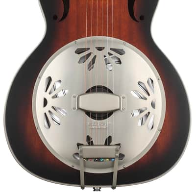 Gretsch G9241 Alligator Mahogany Round Neck Acoustic Electric Resonator - 2-color Sunburst  Padauk Fingerboard image 1