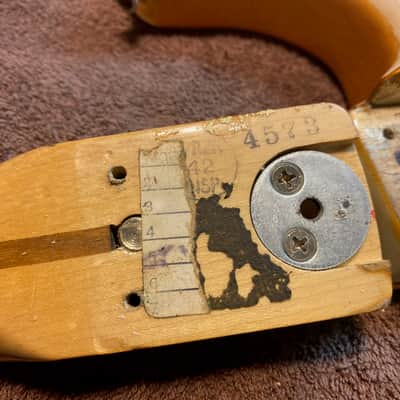RARE 1977 Orig. Fender Stratocaster LEFTY Hardtail! Left Handed image 13