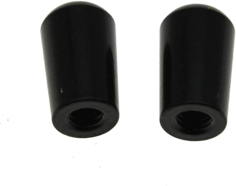 M3.5&M4 Black Metal LP Guitar 3 Way Toggle Switch Tip Pickup Switch Knob for Epi Les Paul image 1