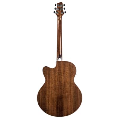 Sawtooth Australian Blackwood Jumbo Cutaway 24 Fret Acoustic Electric Guitar w Red Cedar Top image 5