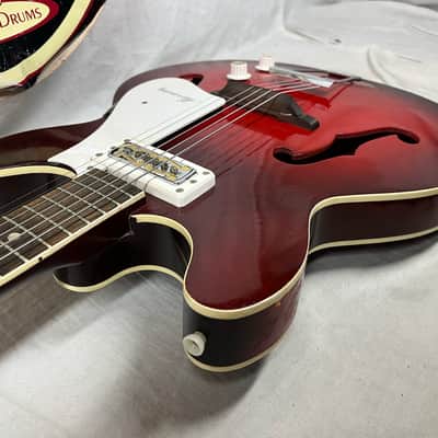 Harmony H-53 Rocket Archtop Hollow Body Electric Guitar image 16