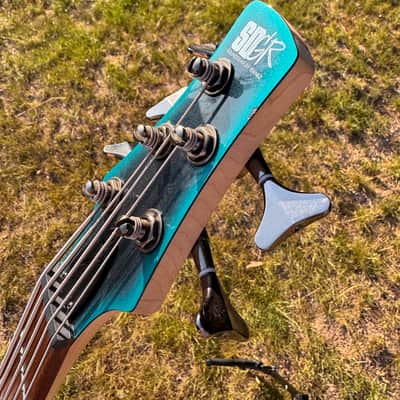 Ibanez SR305E-CUB Soundgear 2020 - Cerulean Aura Burst FULL PRO SET UP! Frets Levelled, Crowned,& Polished, Rolled Edges! image 7